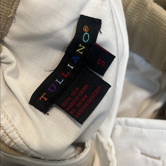 Tulliano Tan Lightweight Casual Button Down Relaxed Fit - Picture 5 of 16